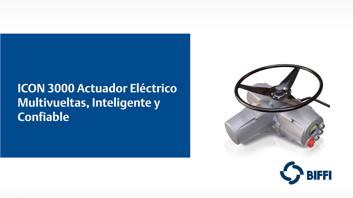 Biffi ICON3000 Electric Actuators Biffi US