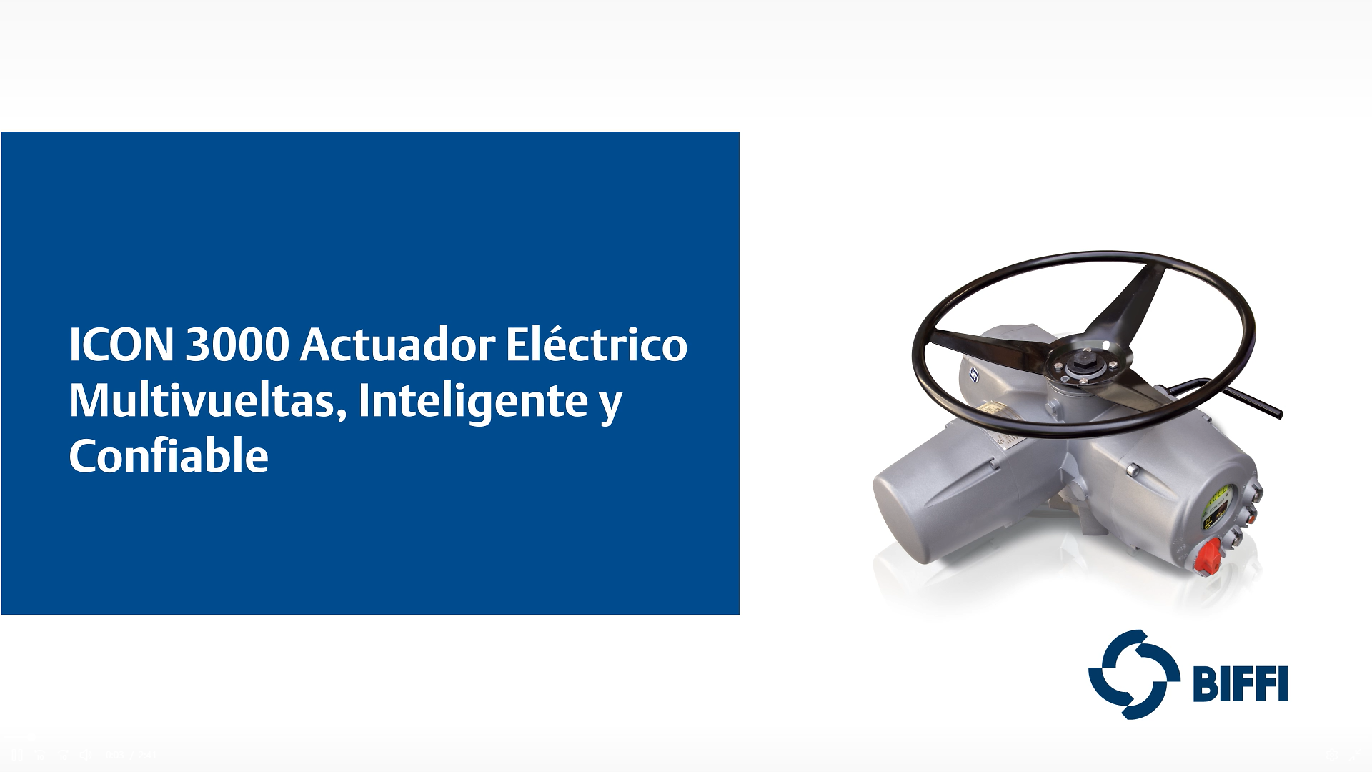 Biffi ICON3000 Electric Actuators Biffi US